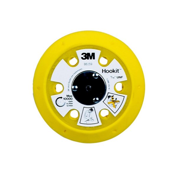 3M™ Hookit™ Back-up Pad, 6 in, 5/16, 7 Hole, PN50193