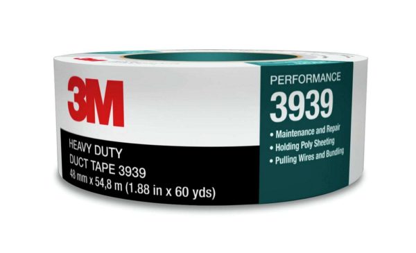 3M™ Heavy Duty Duct Tape 3939 Silver 48 mm x 54.8 m