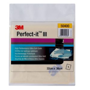 3M™ Perfect-It™ Ultra Soft Cloth, Yellow, High Performance, PN50400