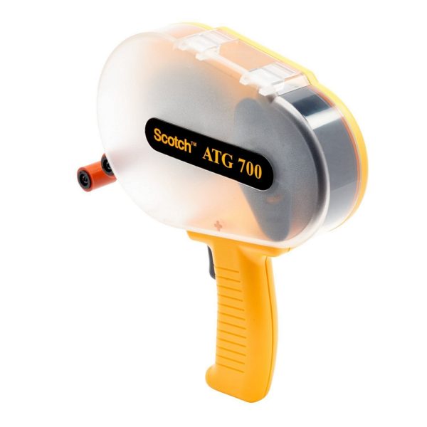 Scotch® ATG Adhesive Transfer Tape Gun ATG700, Yellow, Model 19600
